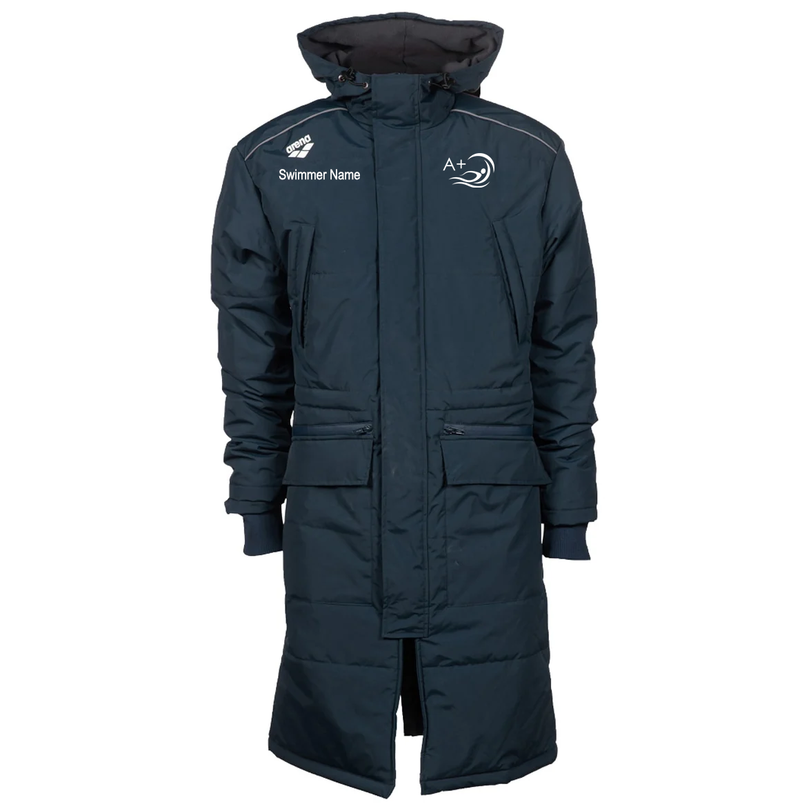 A+ Arena Team Parka w/ Embroidered Name and Logo