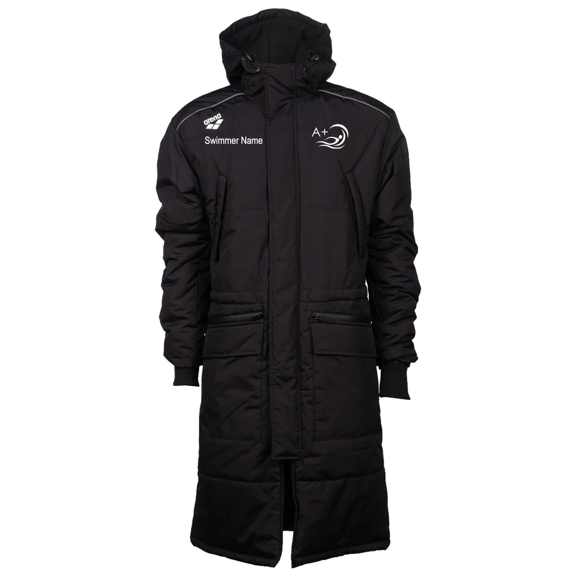 A+ Arena Team Parka w/ Embroidered Name and Logo
