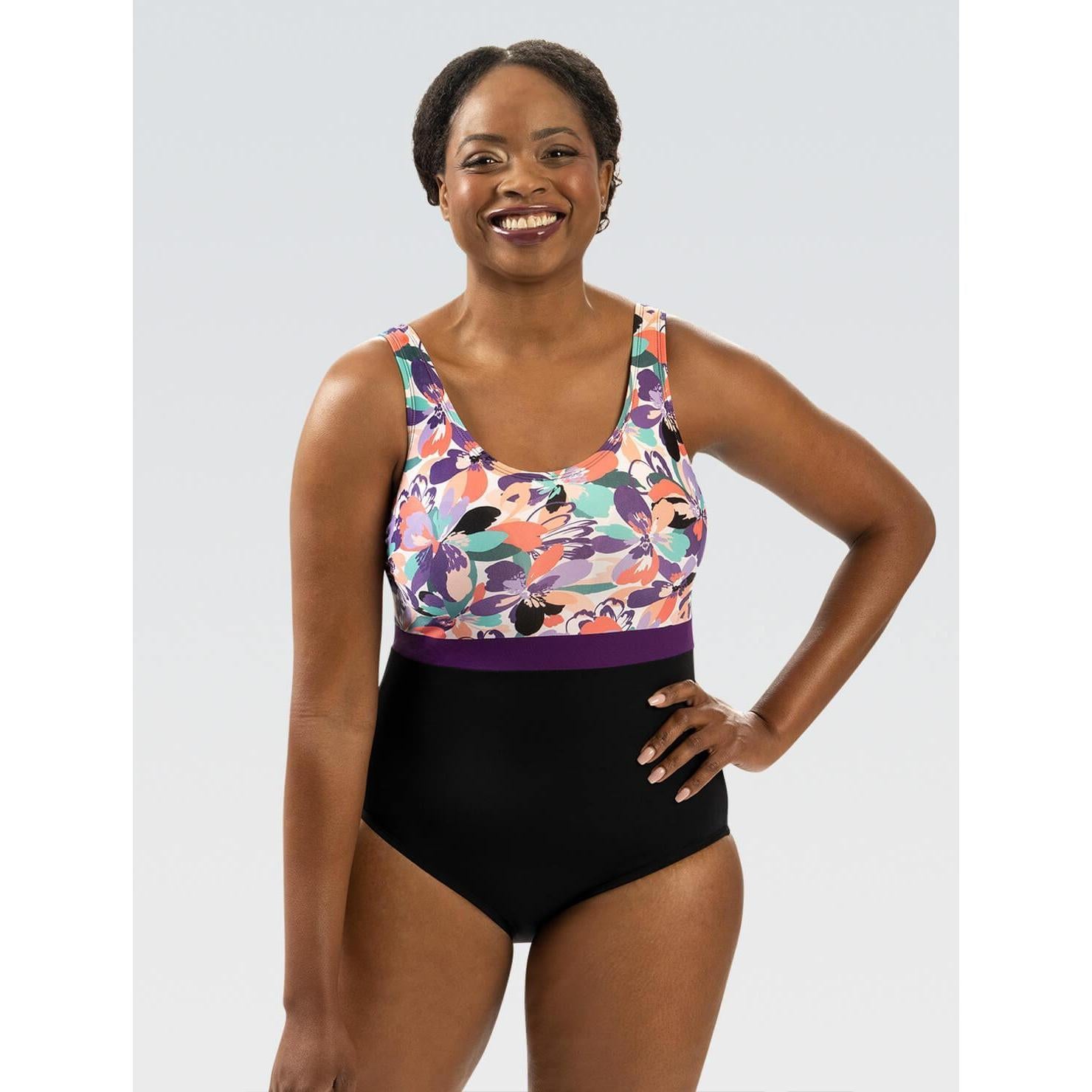 Aquashape Women's Moderate Scoop Back One Piece
