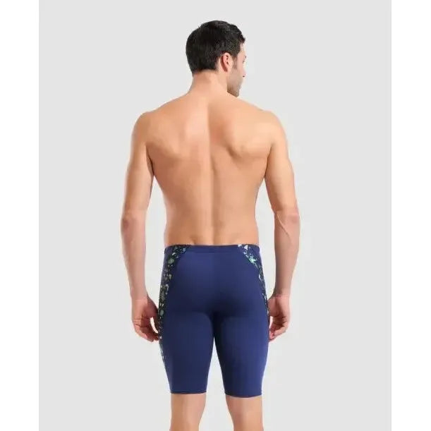 Arena Men's Confetti Swim Jammer | Blue Green