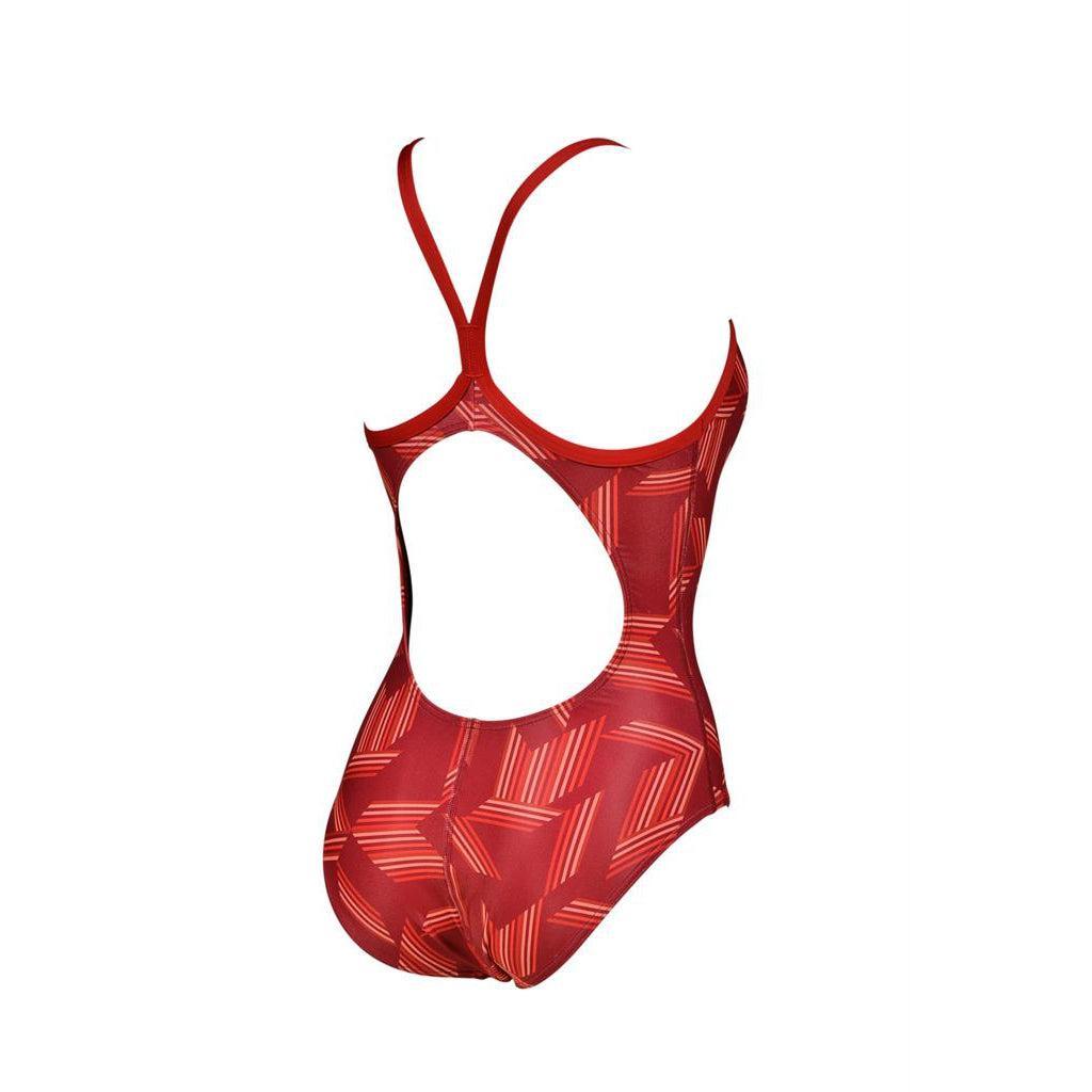 Arena Women's Puzzled Light Drop Back One Piece