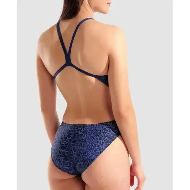 Arena Women's Snakeskin Challenge Back One Piece