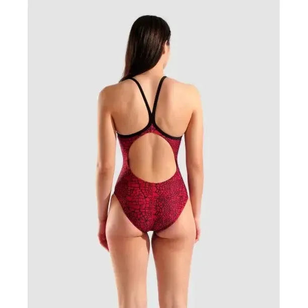 Arena Women's Snakeskin Light Drop Back One Piece