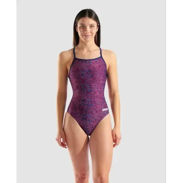Arena Women's Snakeskin Light Drop Back One Piece