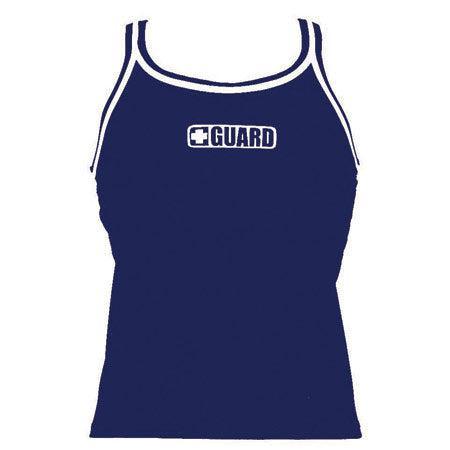 Dolfin Solid Tankini Top w/ Guard Logo