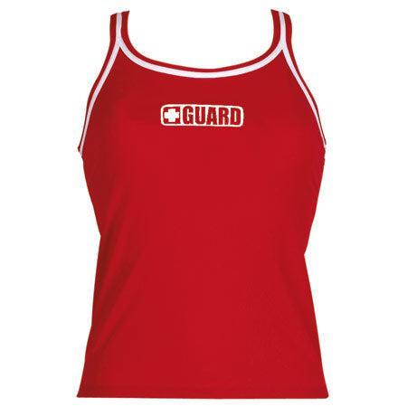 Dolfin Solid Tankini Top w/ Guard Logo