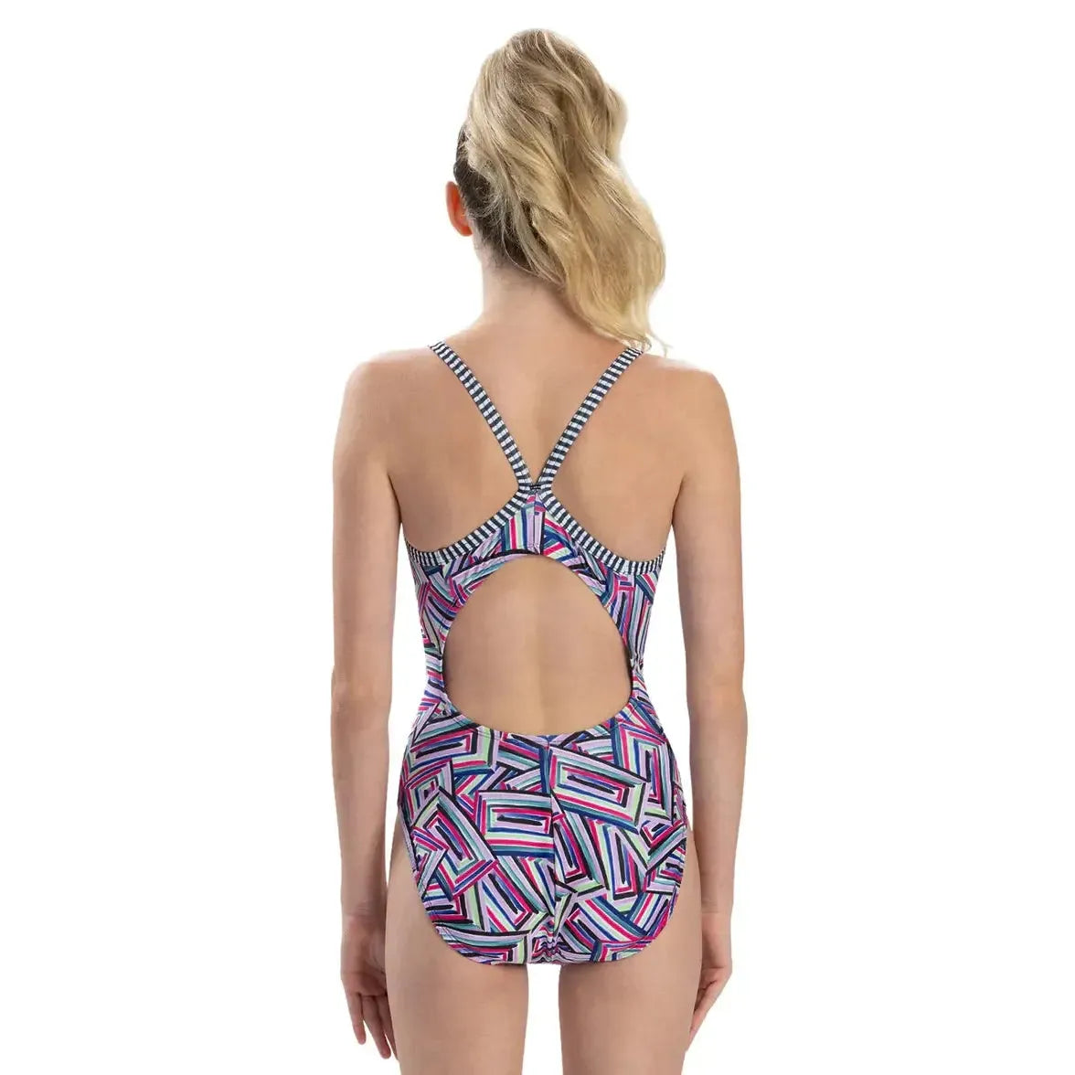 Dolfin Uglies Women's Print V-Back One Piece