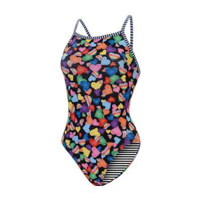Dolfin Uglies Women's Print V-Back One Piece