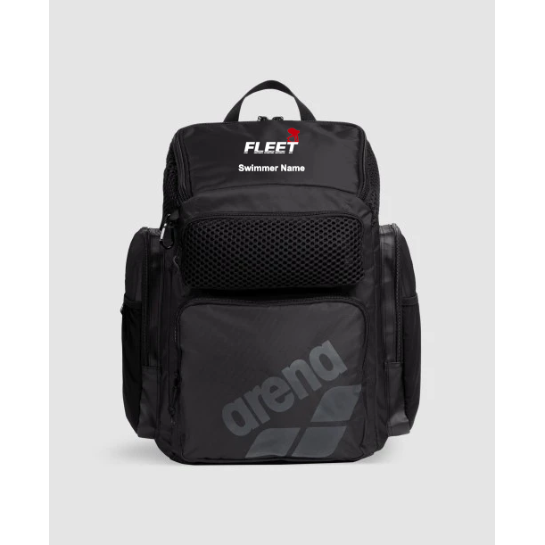FLEET Arena One Go Solid Backpack w/ Embroidered Logo