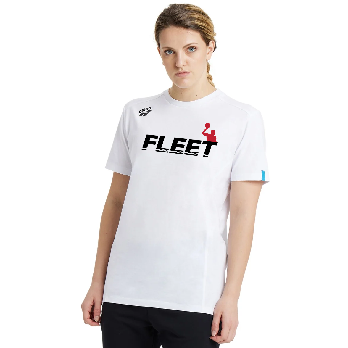 FLEET Water Polo Arena Unisex Team Panel T-shirt w/ Logo