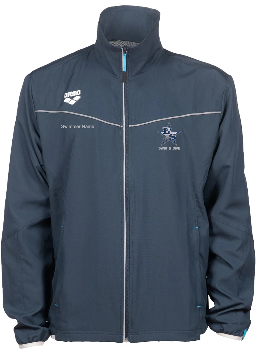Lone Star High School Arena Team Sports Panel Jacket w/ Embroidered Logo