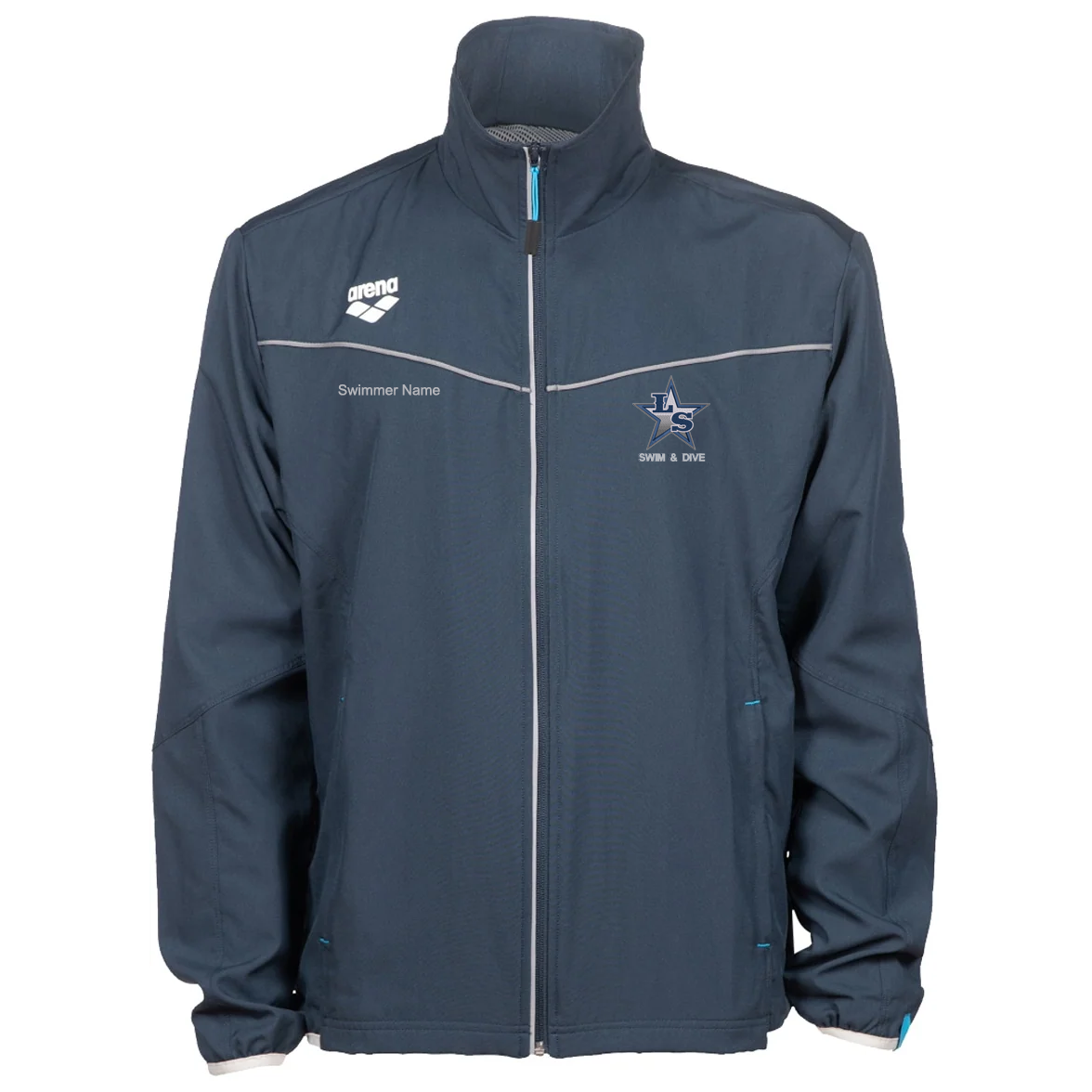 Lone Star High School Arena Team Sports Panel Jacket w/ Embroidered Logo