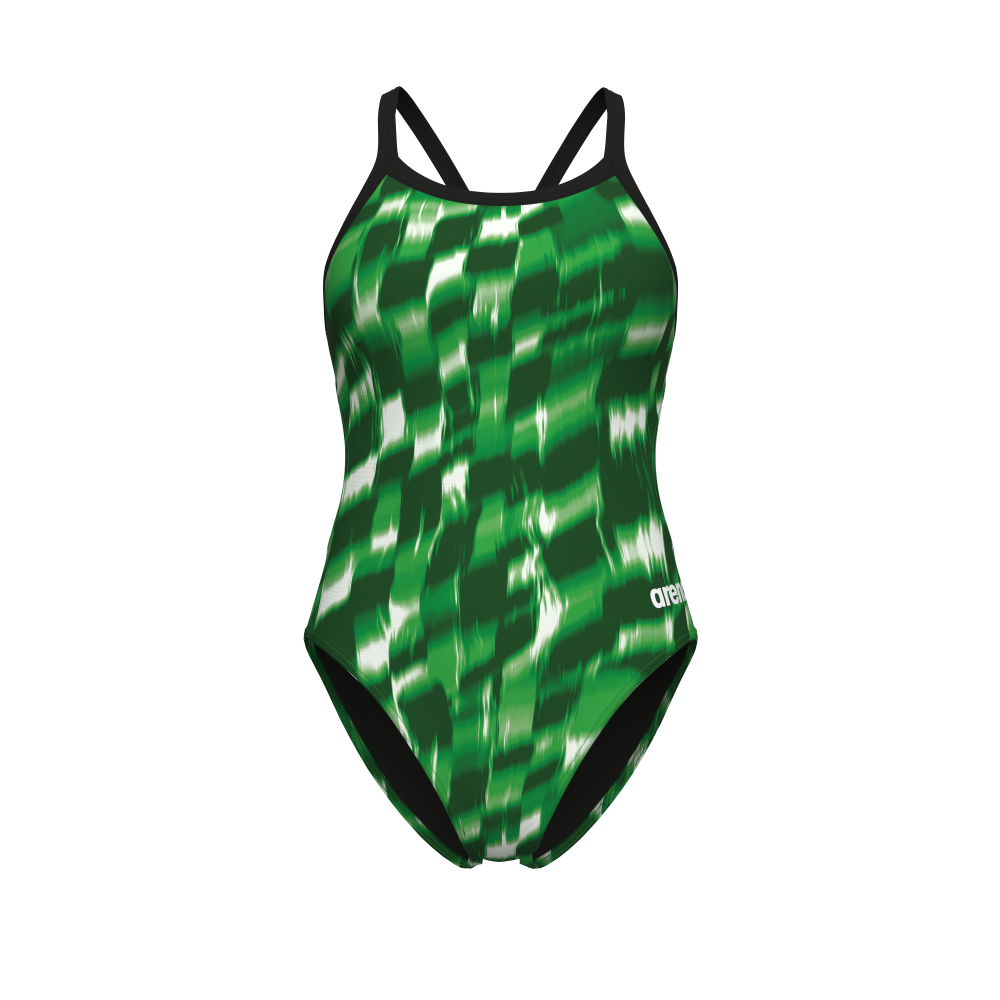 Arena Women's Wave Swimsuit Lightdrop Back One Piece