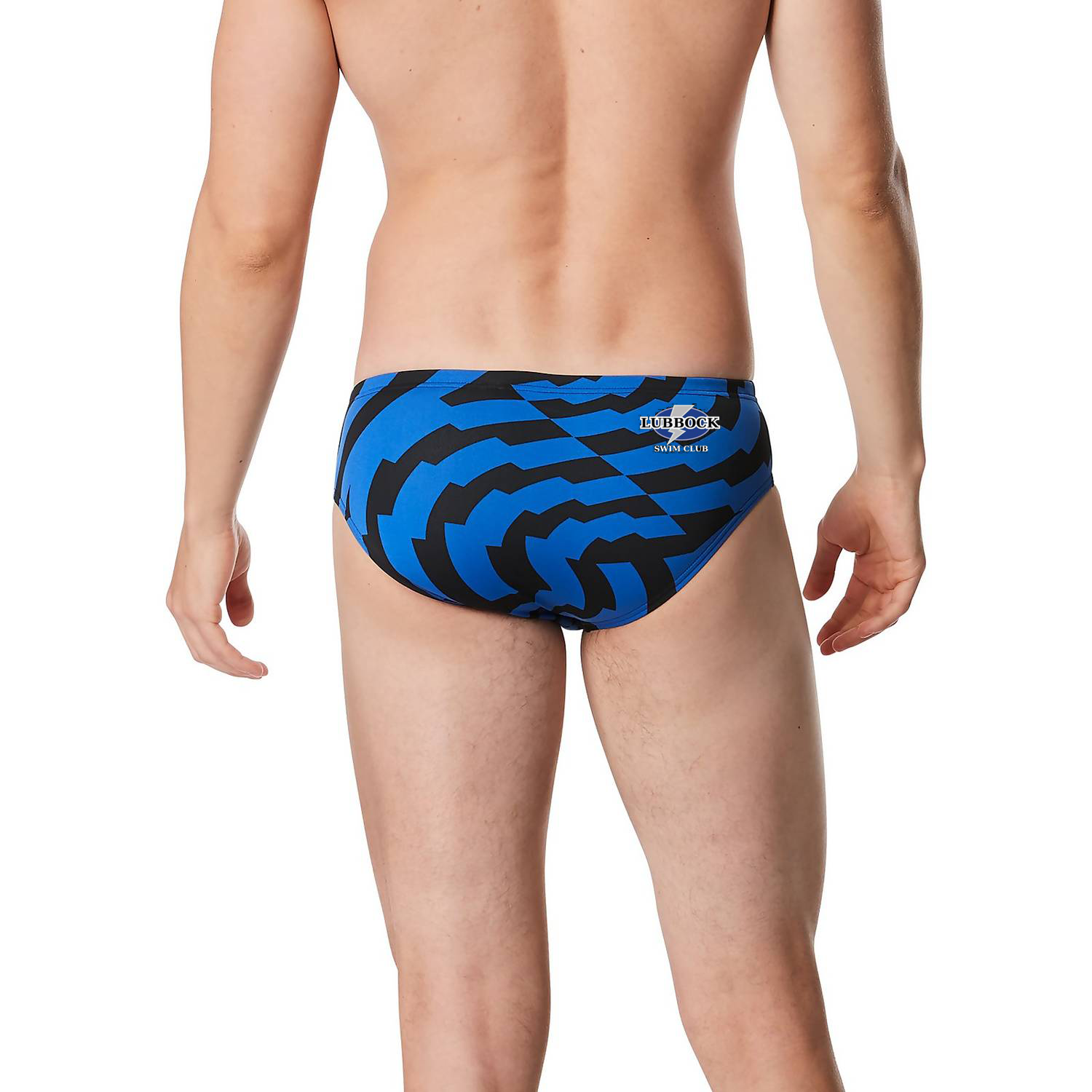 Lubbock Swim Club Speedo Vortex Maze Brief w/ Logo