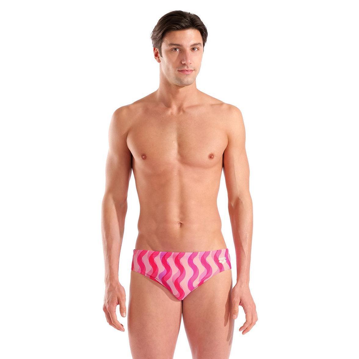 M Ripple Print Briefs