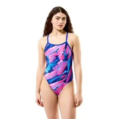 Speedo FEMALE PRINTED TURNBACK(8005164)