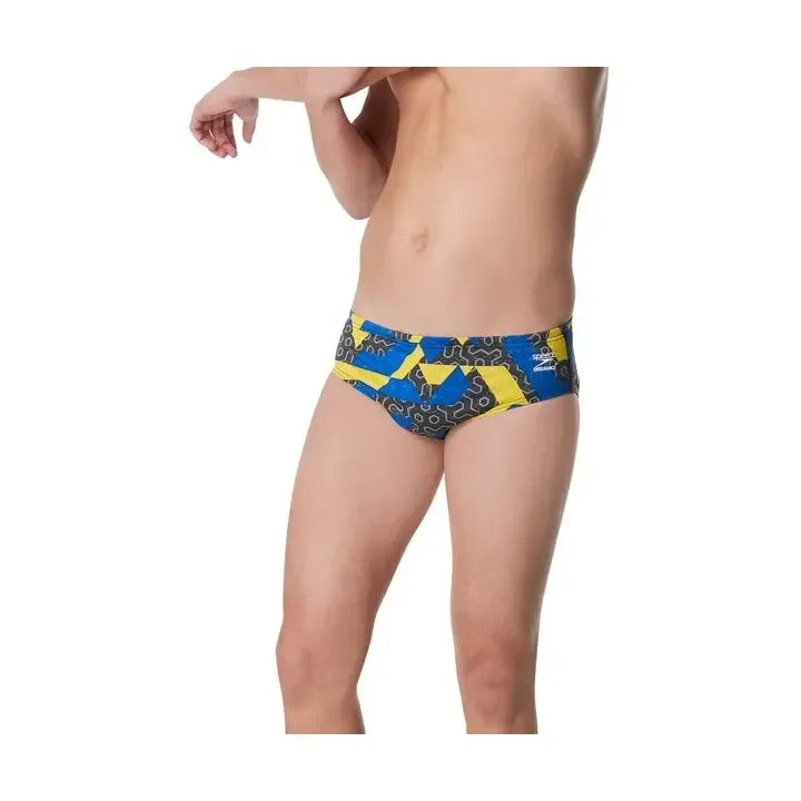 Speedo Men's Ruse Blocks Brief