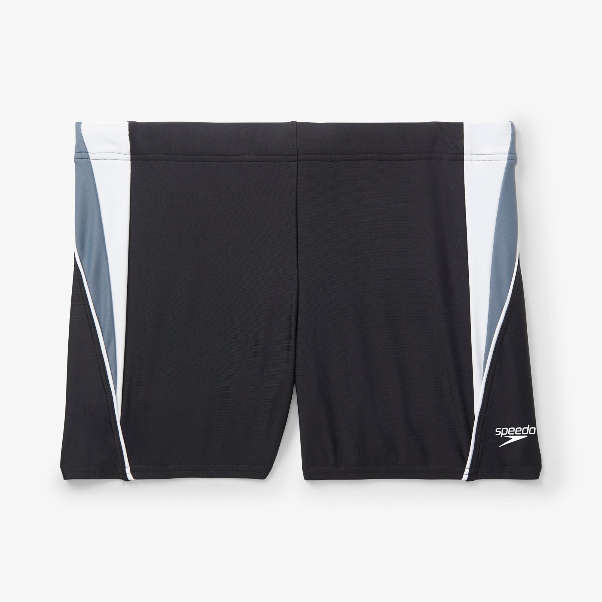 Speedo Men's Splice Square Leg Black