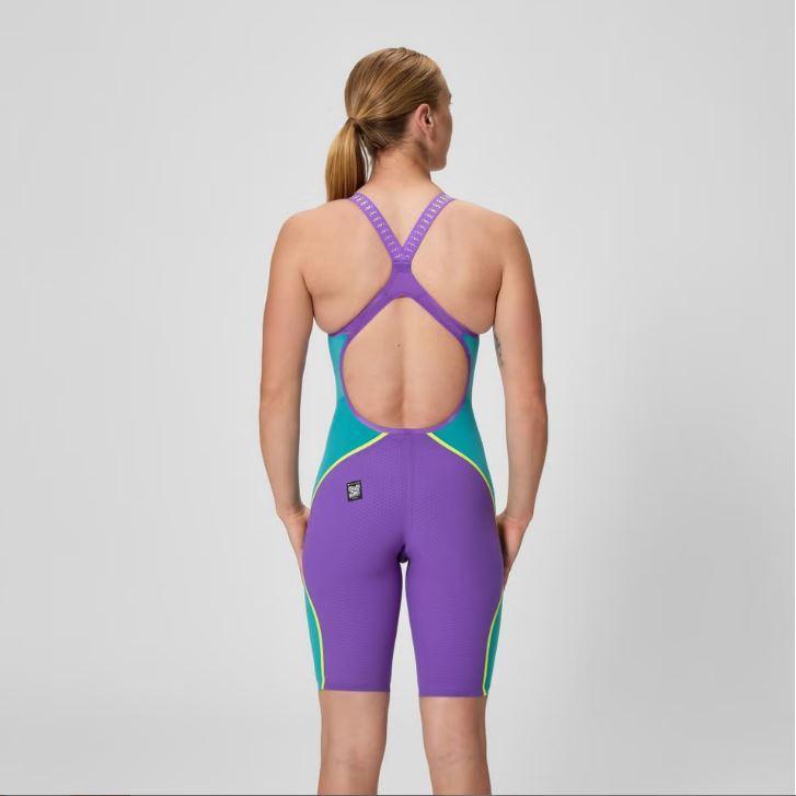 Speedo Women's Fastskin LZR Pure Intent 2.0 Openback Kneeskin Tech Suit