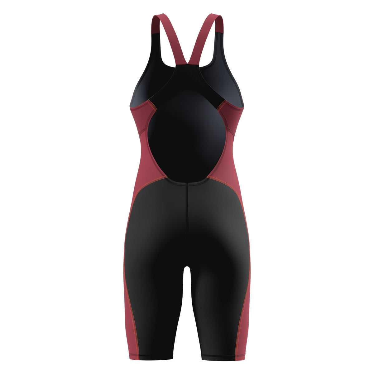 Speedo Women's Hyperspark Solid Openback Kneeskin Tech Suit