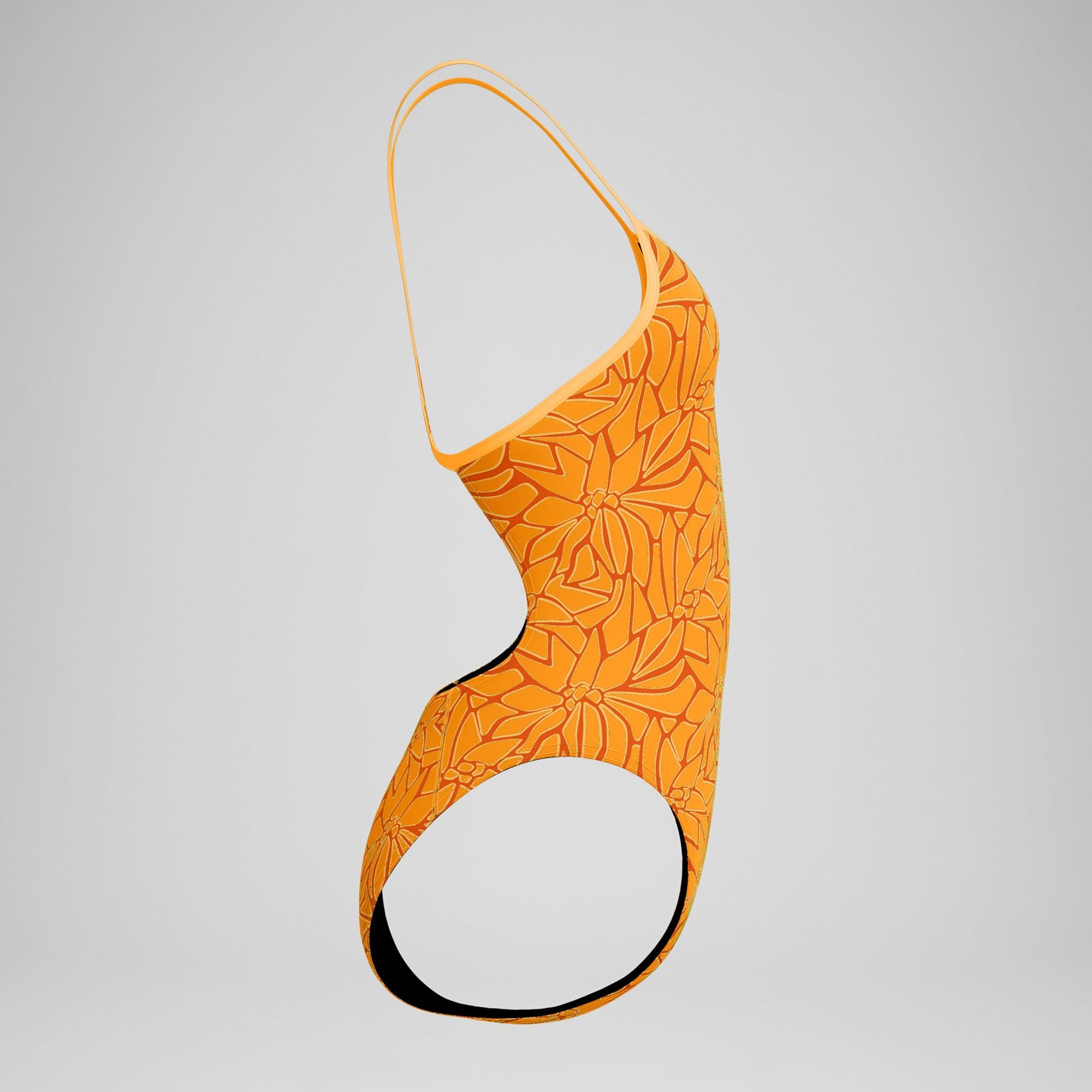 Speedo Women's Petal Polygon Turnback One Piece Swimsuit