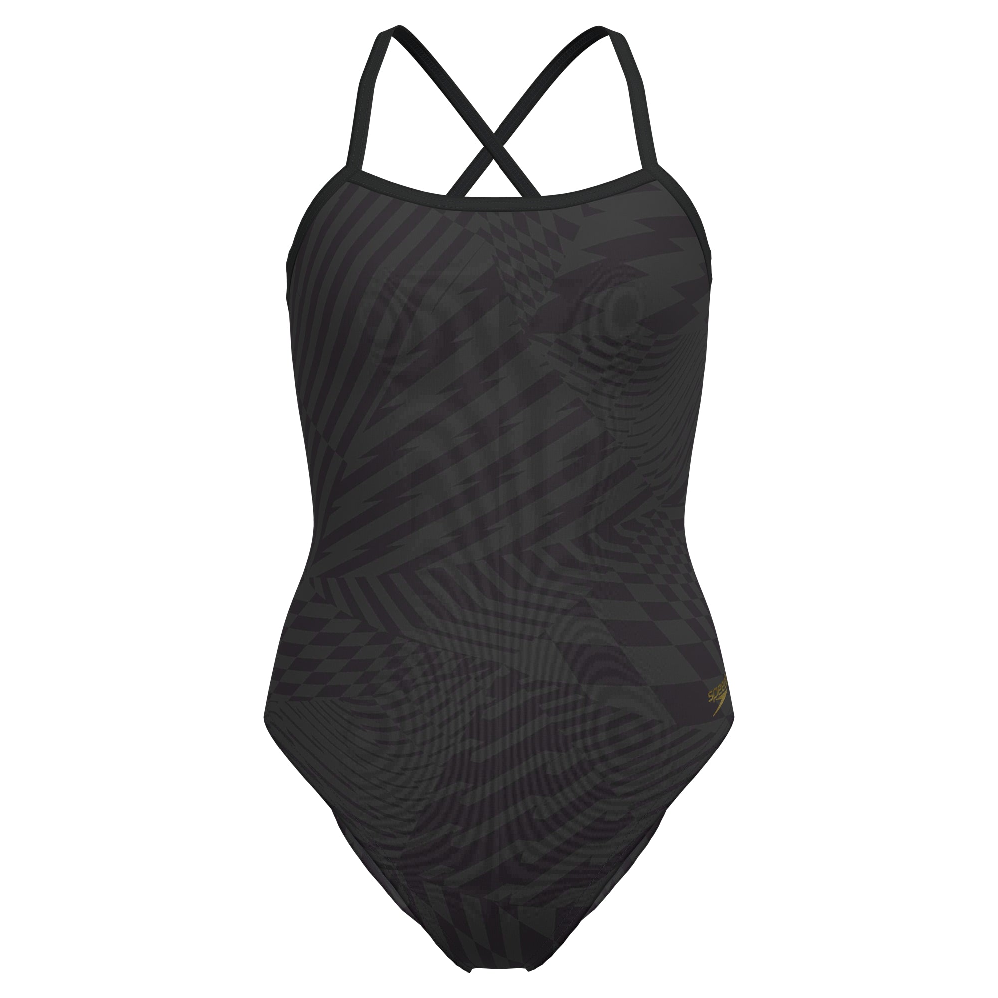 Speedo Women's Printed Double X-Back One Piece