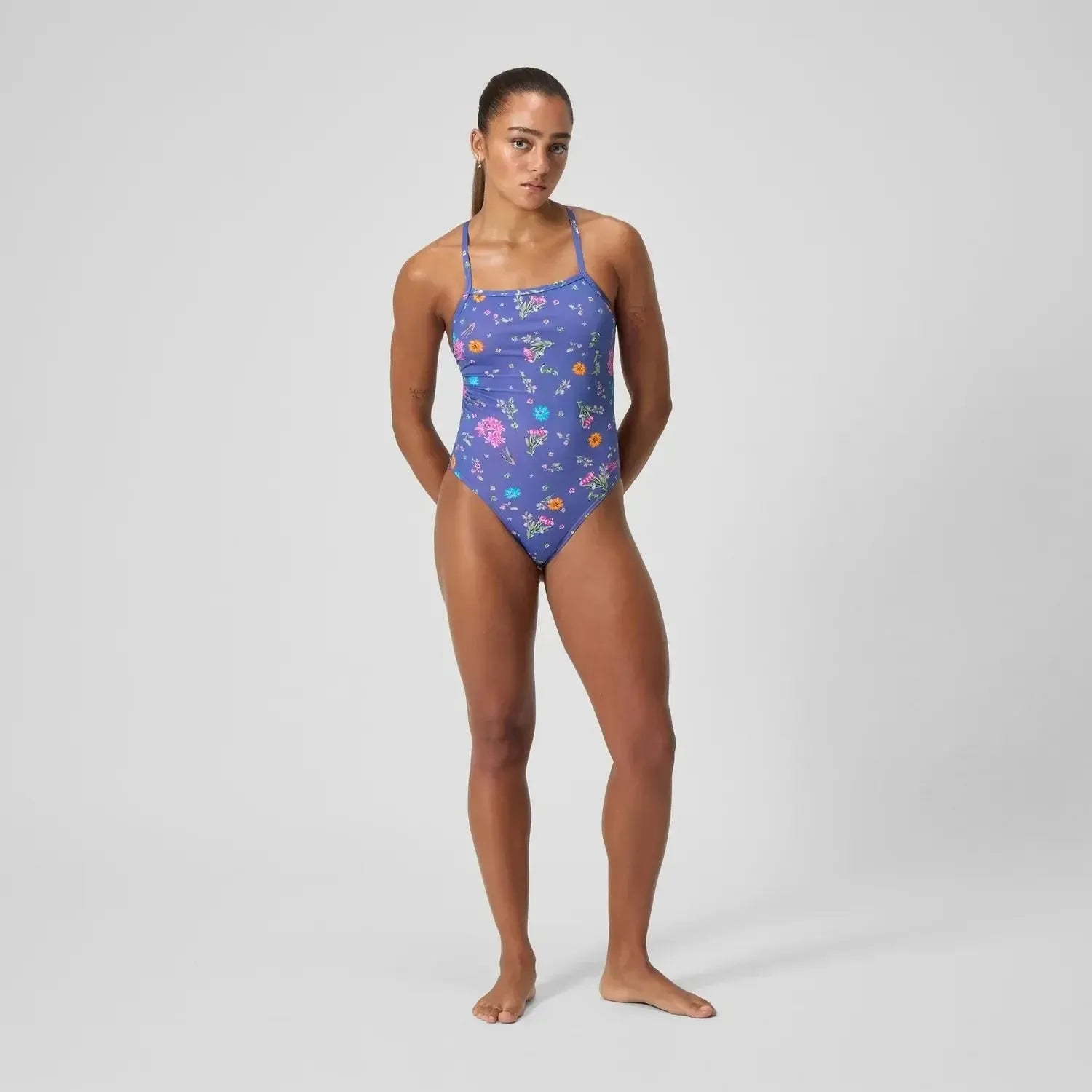 Speedo Women's Printed One Back One Piece