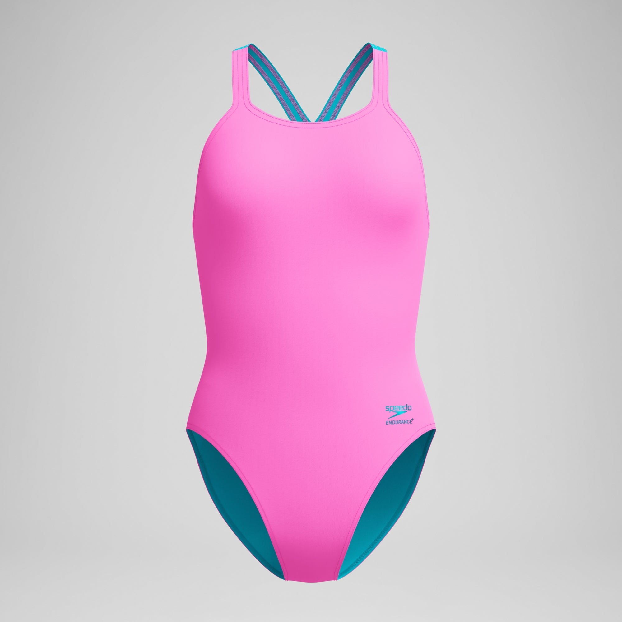Speedo Women's Solid Powerback One Piece