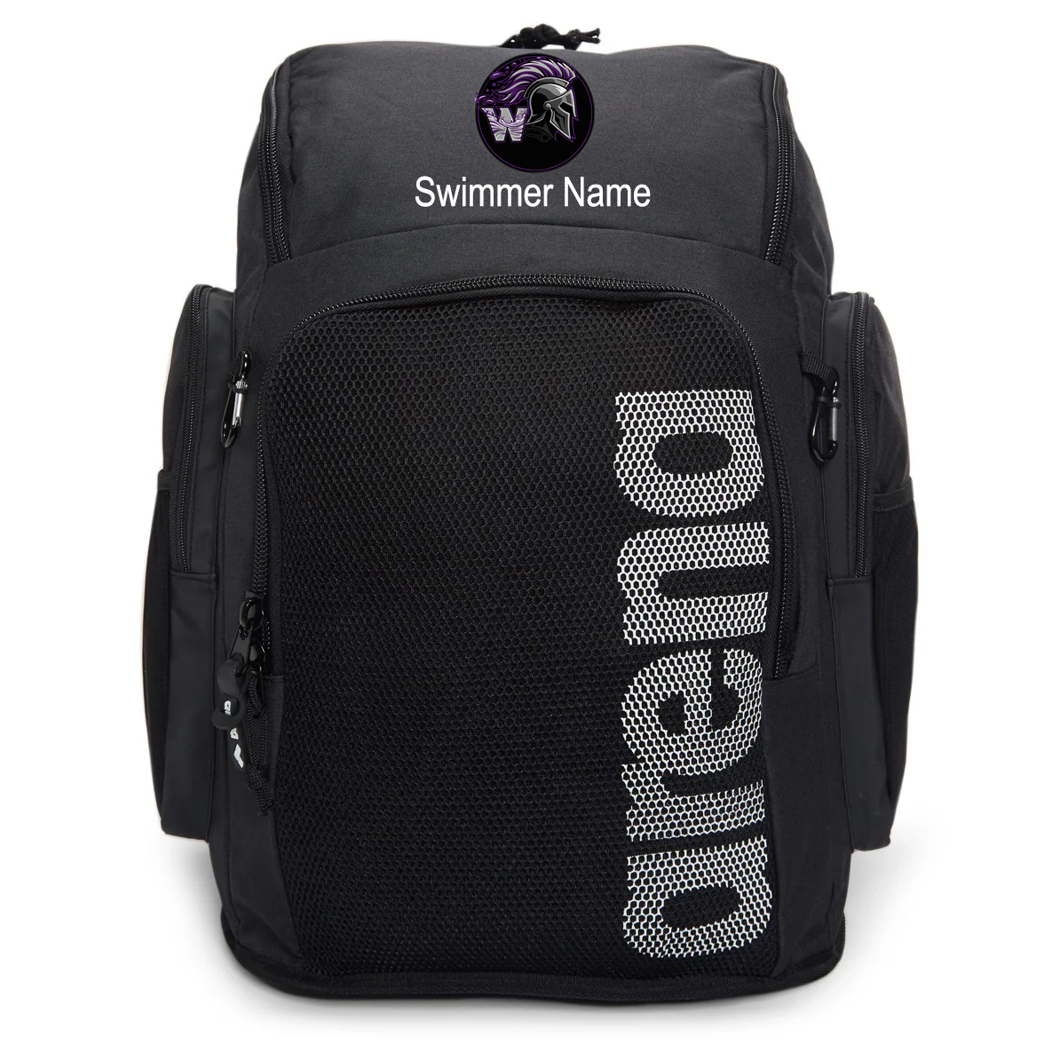 Warren High Arena Team 45 Solid Backpack w/ Embroidered Logo
