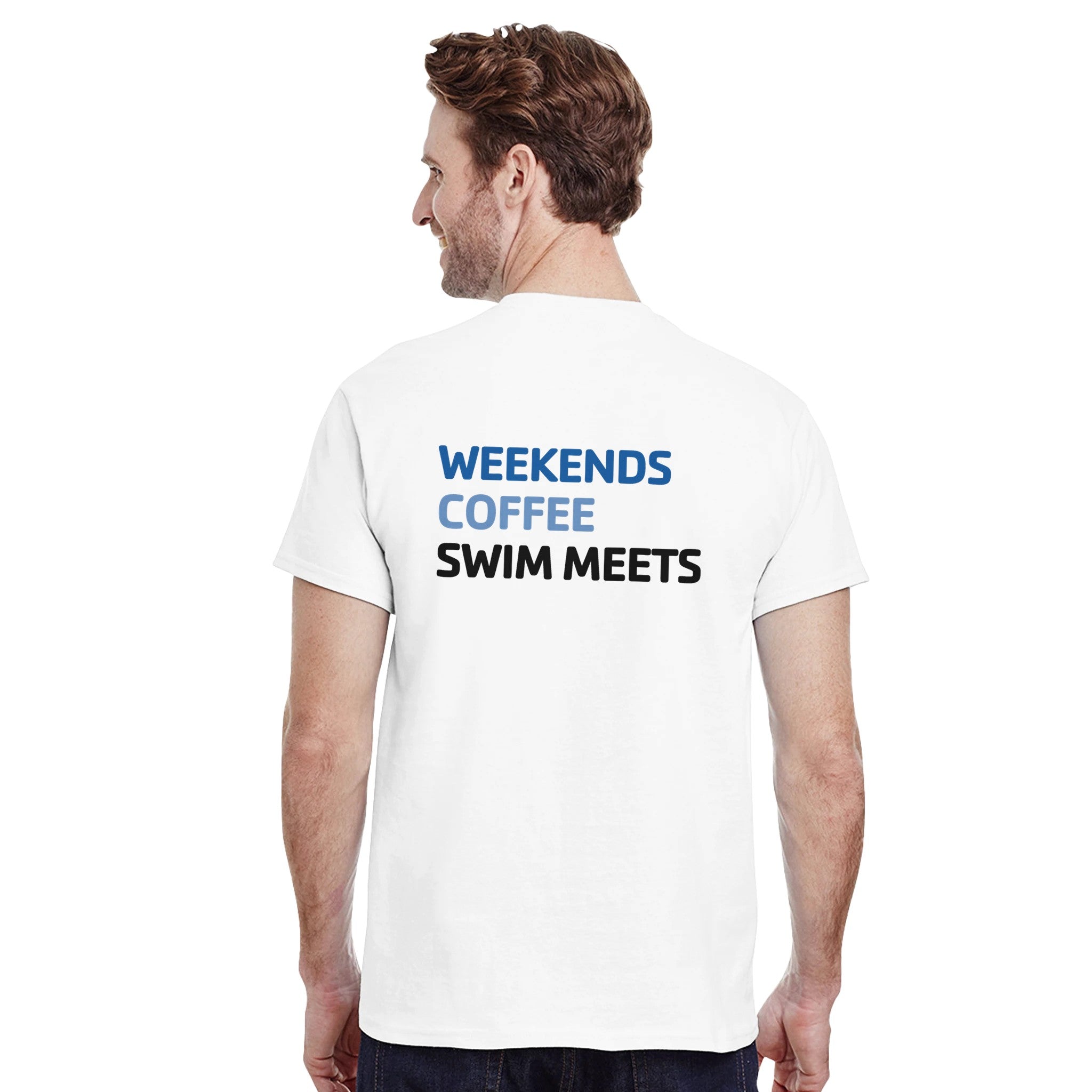 YMCA Weekends Coffee Swim Shirt