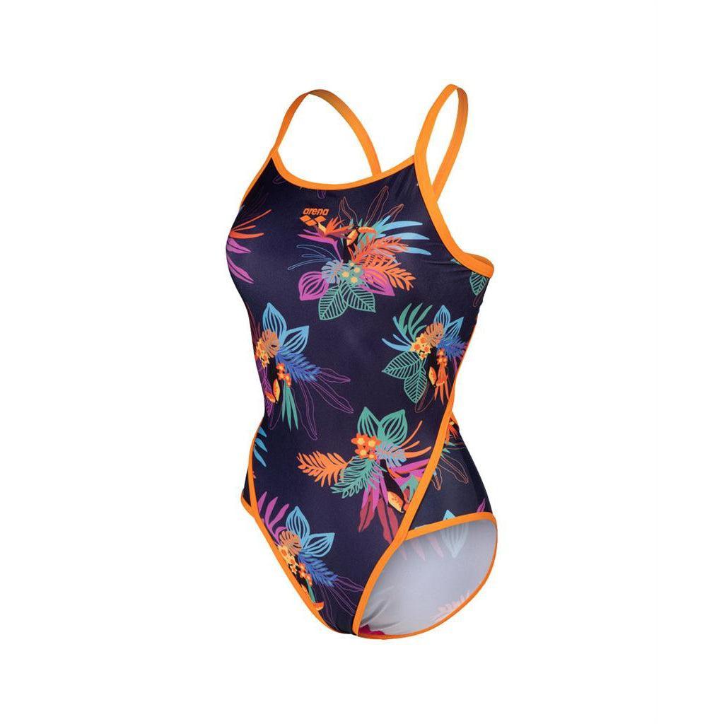 Maillot De Bain Arena Femme Toucan Super Fly Back - Dos Ouvert, Résistant Au Chlore, Polyester Recyclé