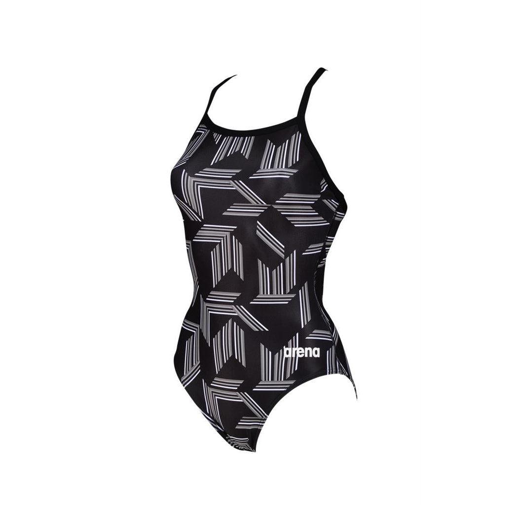 Arena Women's Puzzled Light Drop Back One Piece
