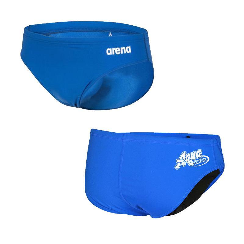 Carrollton Aqua Racers Arena Solid Brief w/ Logo