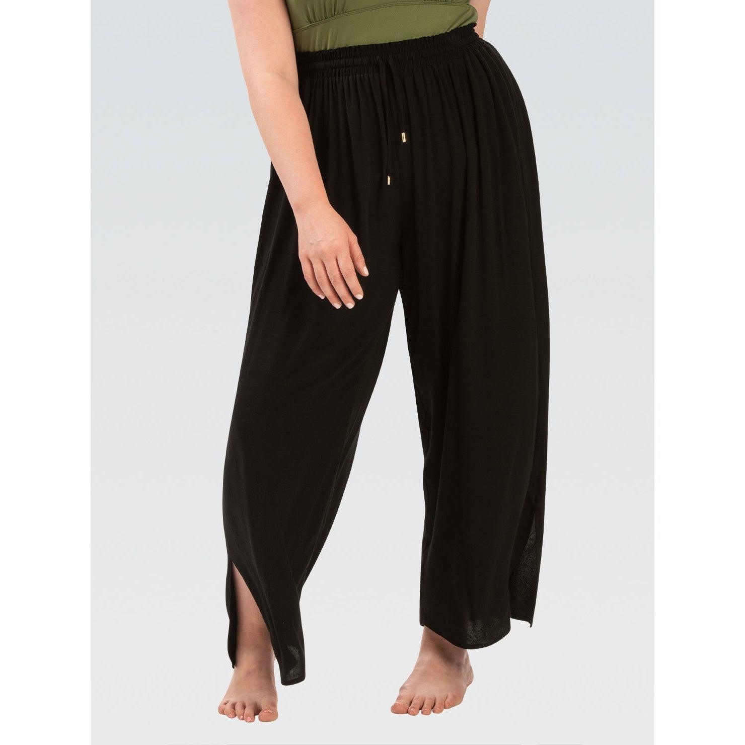 Dolfin Solid Palazzo Pant Cover Up