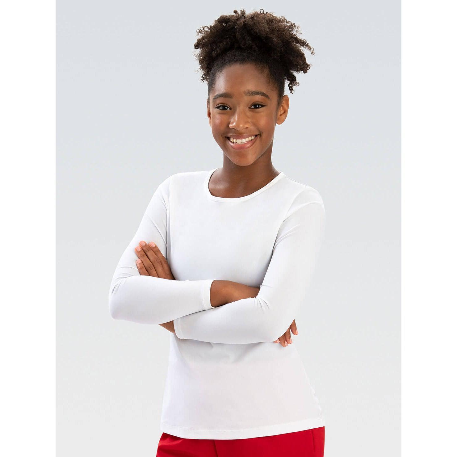 Dolfin Women's Crew Neck Long Sleeve Rash Guard