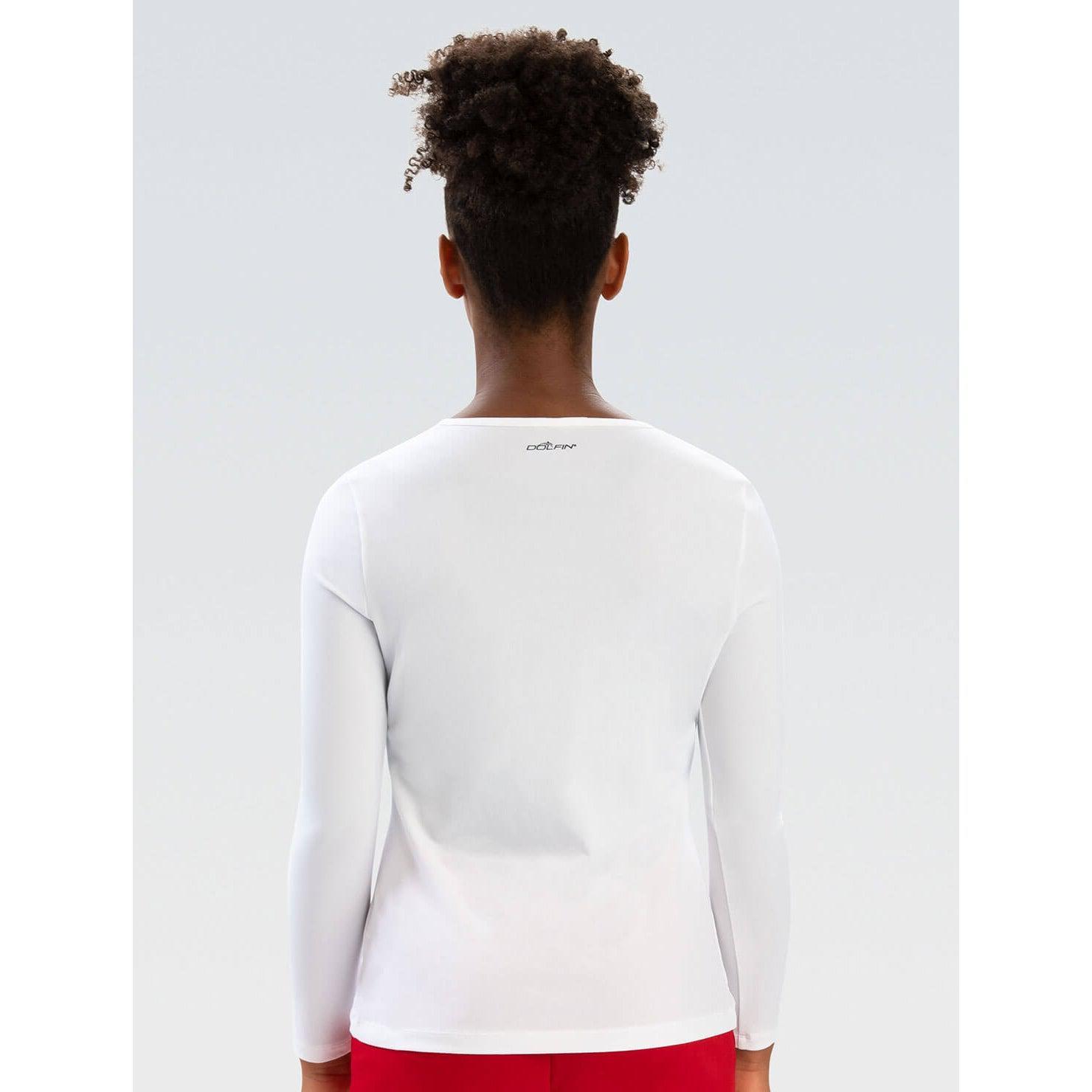 Dolfin Women's Crew Neck Long Sleeve Rash Guard