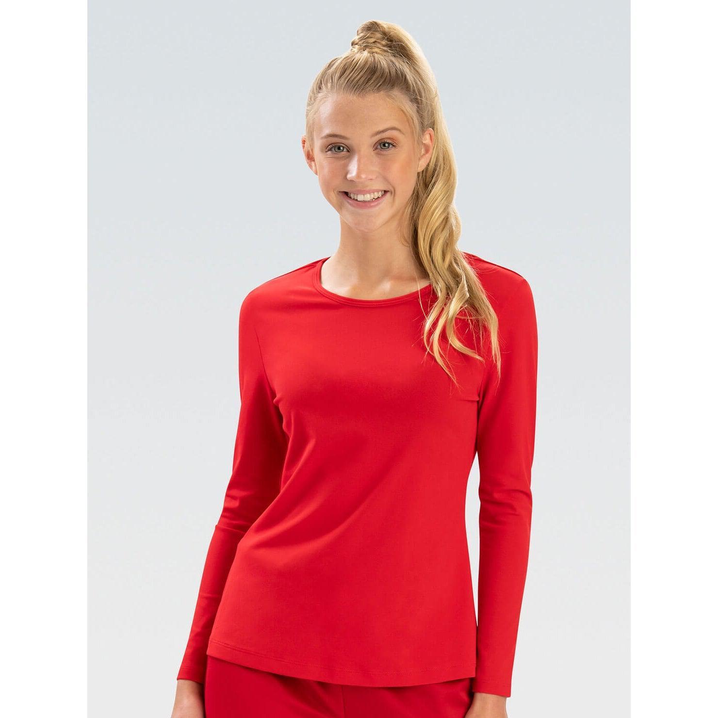 Dolfin Women's Crew Neck Long Sleeve Rash Guard