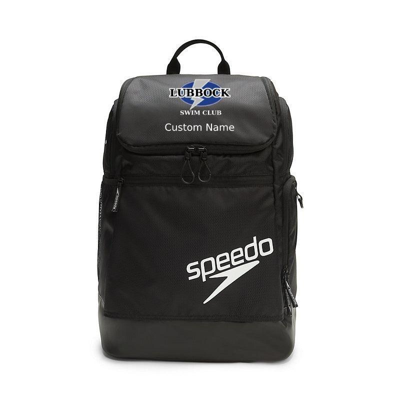 Lubbock Swim Club Speedo Backpack w/ Embroidered Logo
