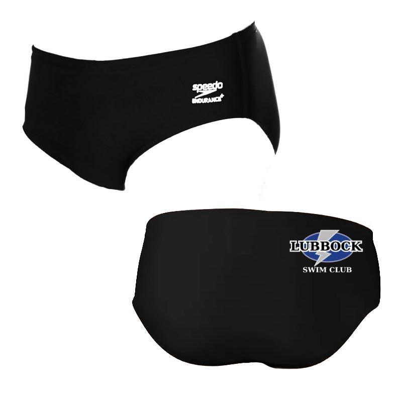 Lubbock Swim Club Speedo Solid Brief w/ Logo