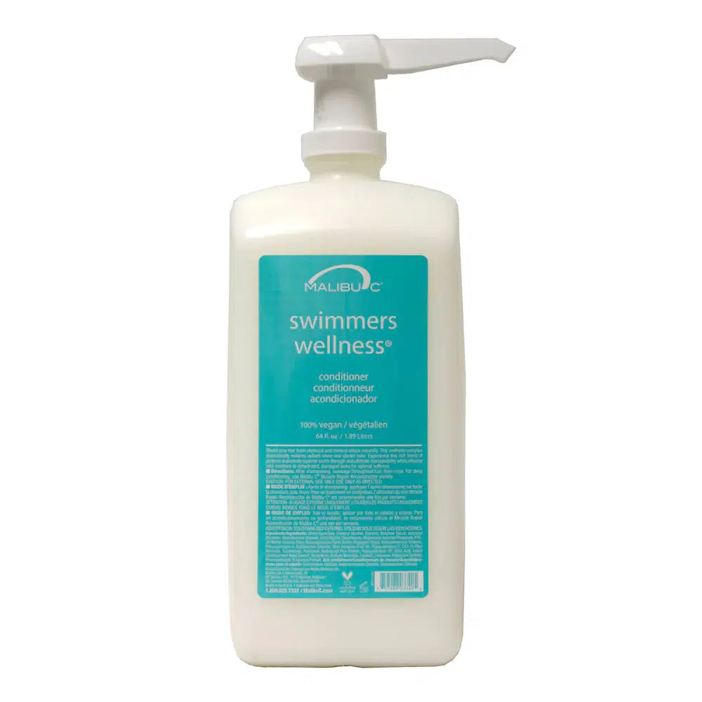Malibu C Swimmers Wellness Conditioner - 64 Oz