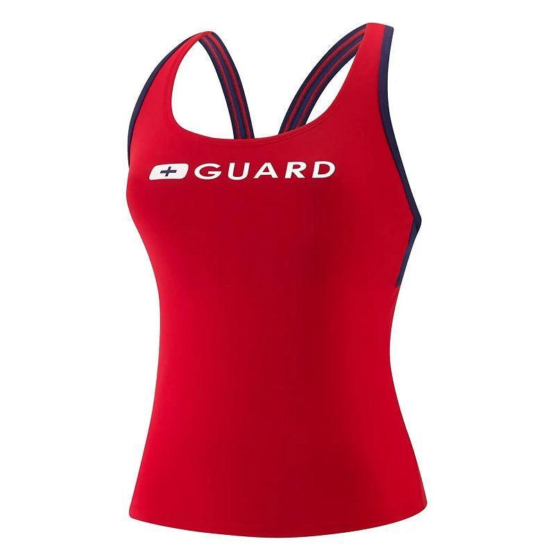 Speedo Women's Guard Sport Bra Swimsuit Top - LIFEGUARD OUTLET