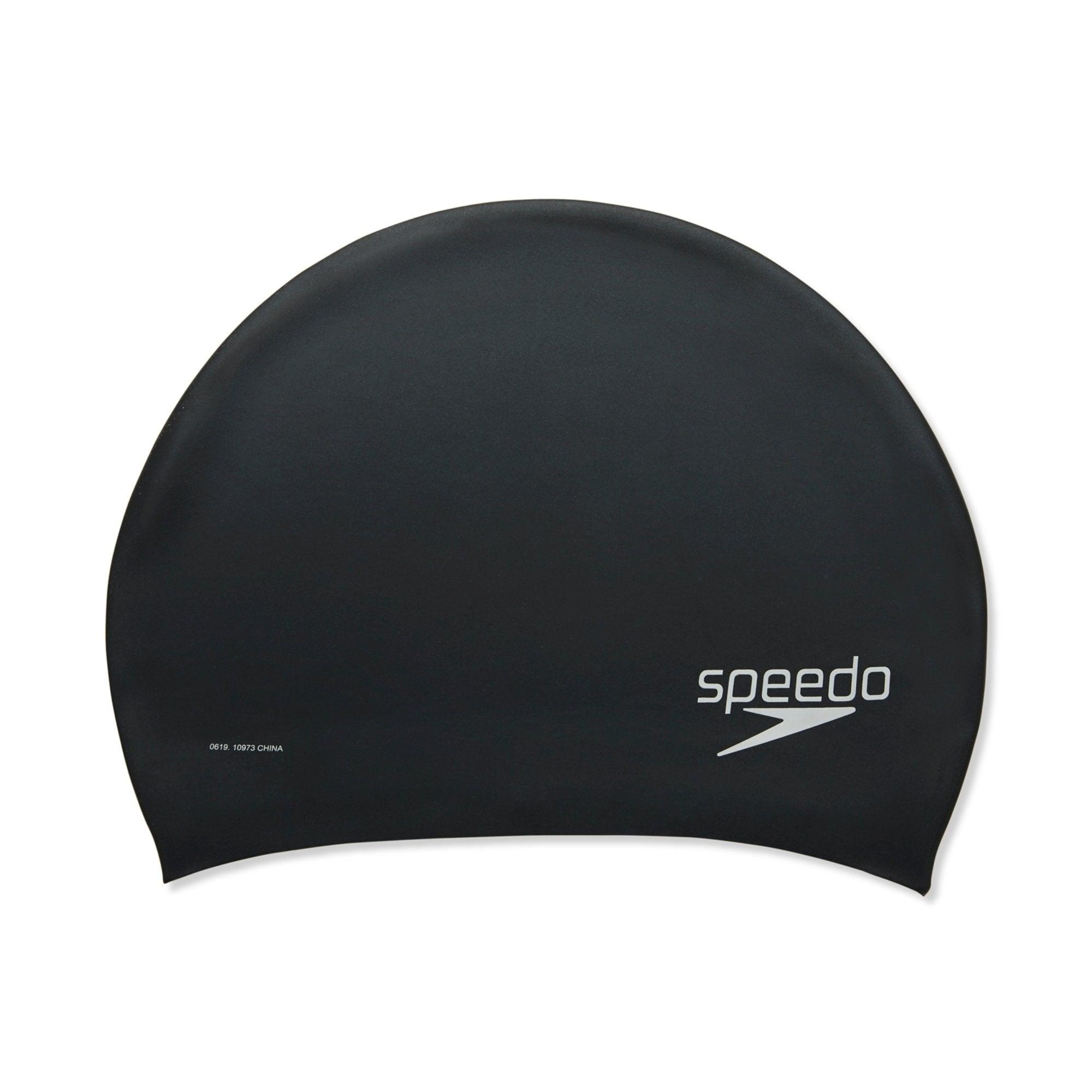 Speedo Long Hair Silicone Swim Cap