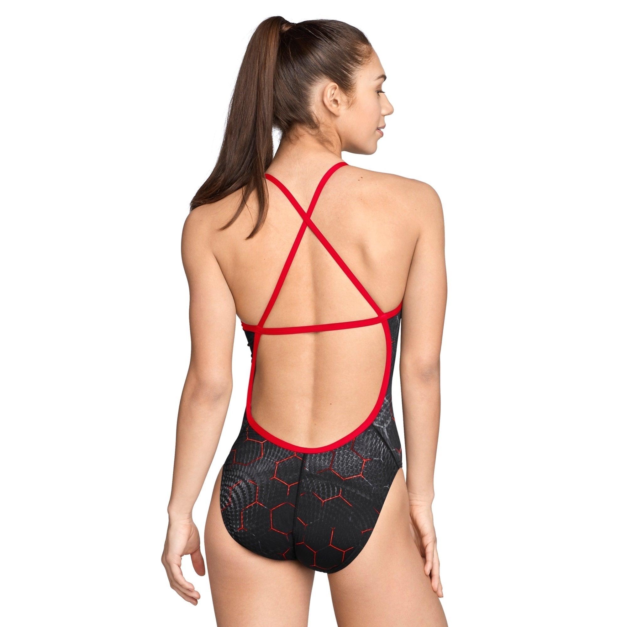 Speedo Women's Emerging Force Cross Back One Piece