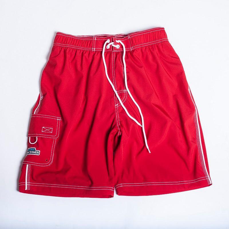 Team OW Men's Pro Stretch Boardshort - Red