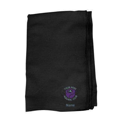 Tyler Rose Microfiber Towel w/ Embroidered Logo