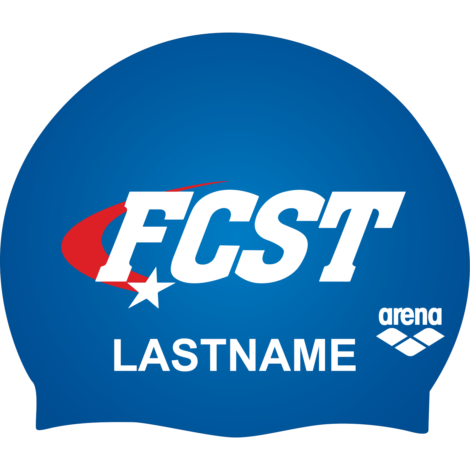 2x FCST Silicone Caps w/ Team Logo And Name