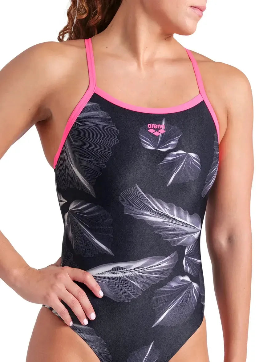 Women's Frozen Leave Light Drop Back One Piece