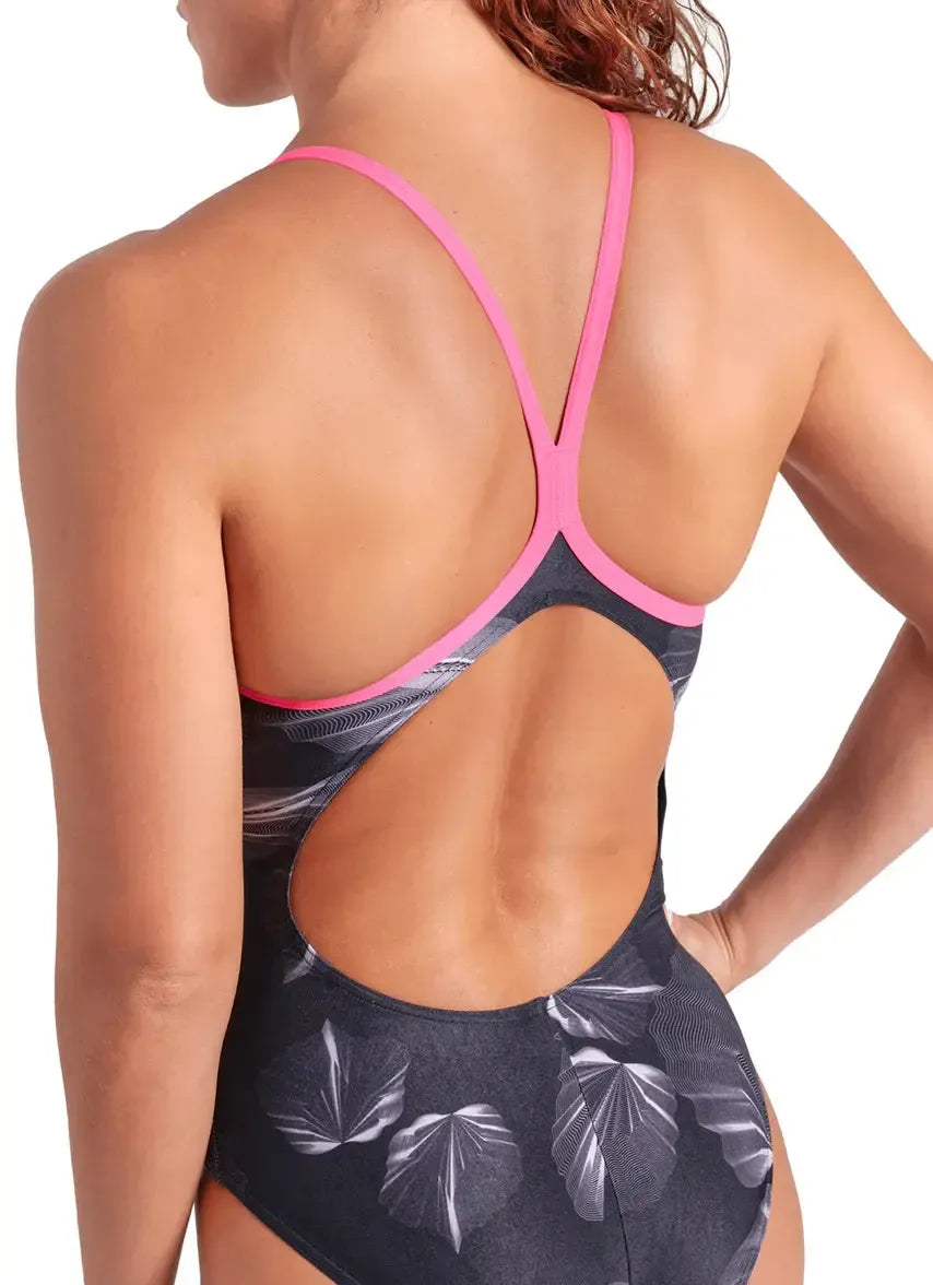 Women's Frozen Leave Light Drop Back One Piece