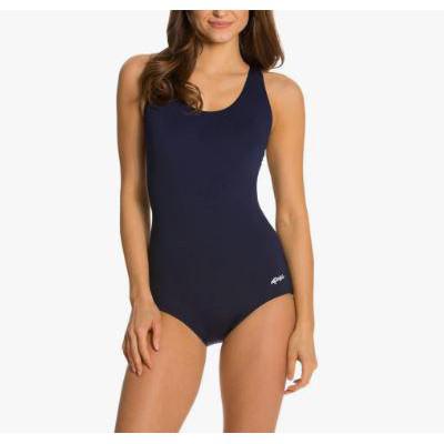 AQS Conservative Solid Lap Suit with Cups