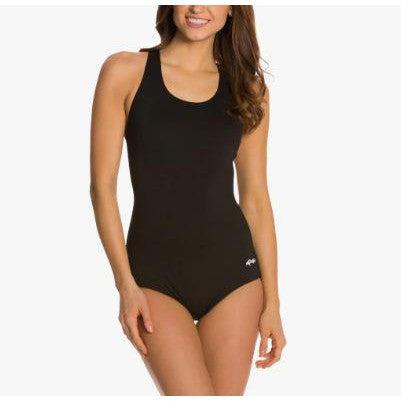 AQS Conservative Solid Lap Suit with Cups